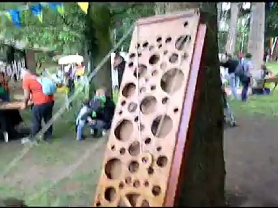 Animation Kaloumba au Parc Floral pendant le festival de Jazz 2012