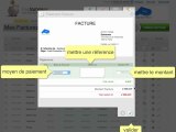 Régler une Facture avec le logiciel de facturation FACTOMOS.