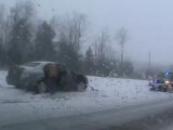 ACCIDENT, SNOWING Berrys Mills , Moncton