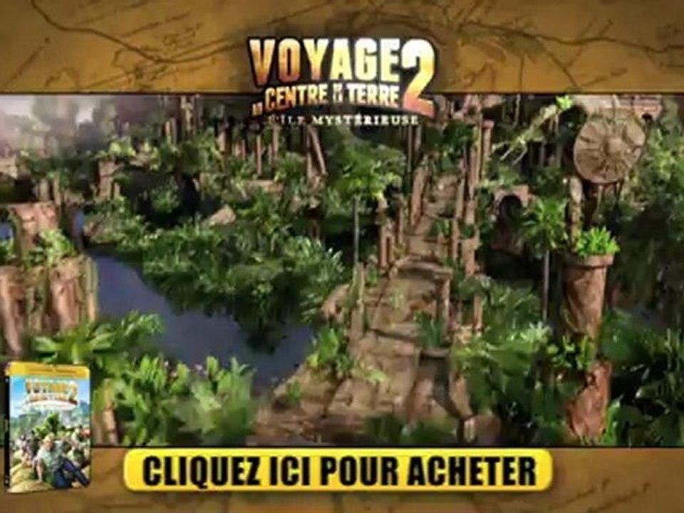 Voyage au centre de la terre l'île mystérieuse - spot