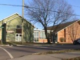 Bus painted with Nazi Symbols Bapist Church, Moncton