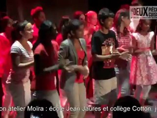 Restitution moïra 2012, école Jaures et collège Cotton
