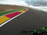 Onboard Kawasaki ZX-10R at Motorland Aragon