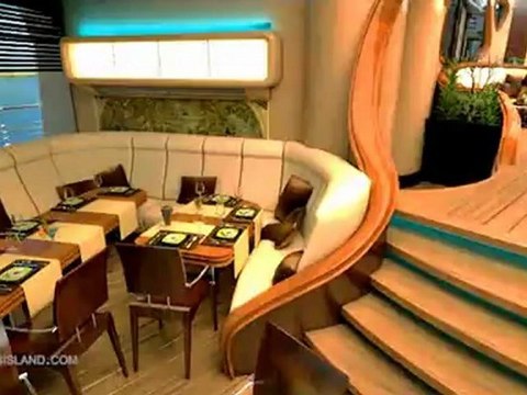 Orsos Island : ile de luxe flottante