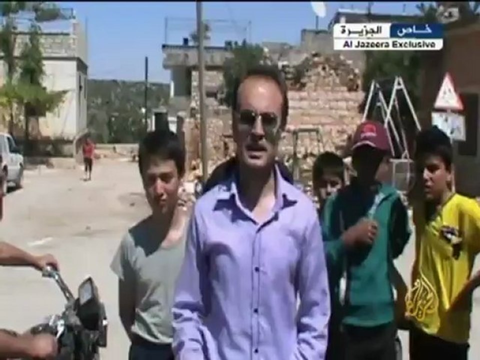 مظاهرات بجبل الزاوية تطالب بسقوط نظام الأسد