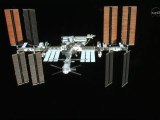 [STS-134] ISS Flyaround in HD (p2)