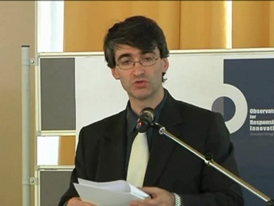 Edouard Vieillefond - Autorité des Marchés Financiers - Dufrénoy Prize 2012 for Responsible Innovation