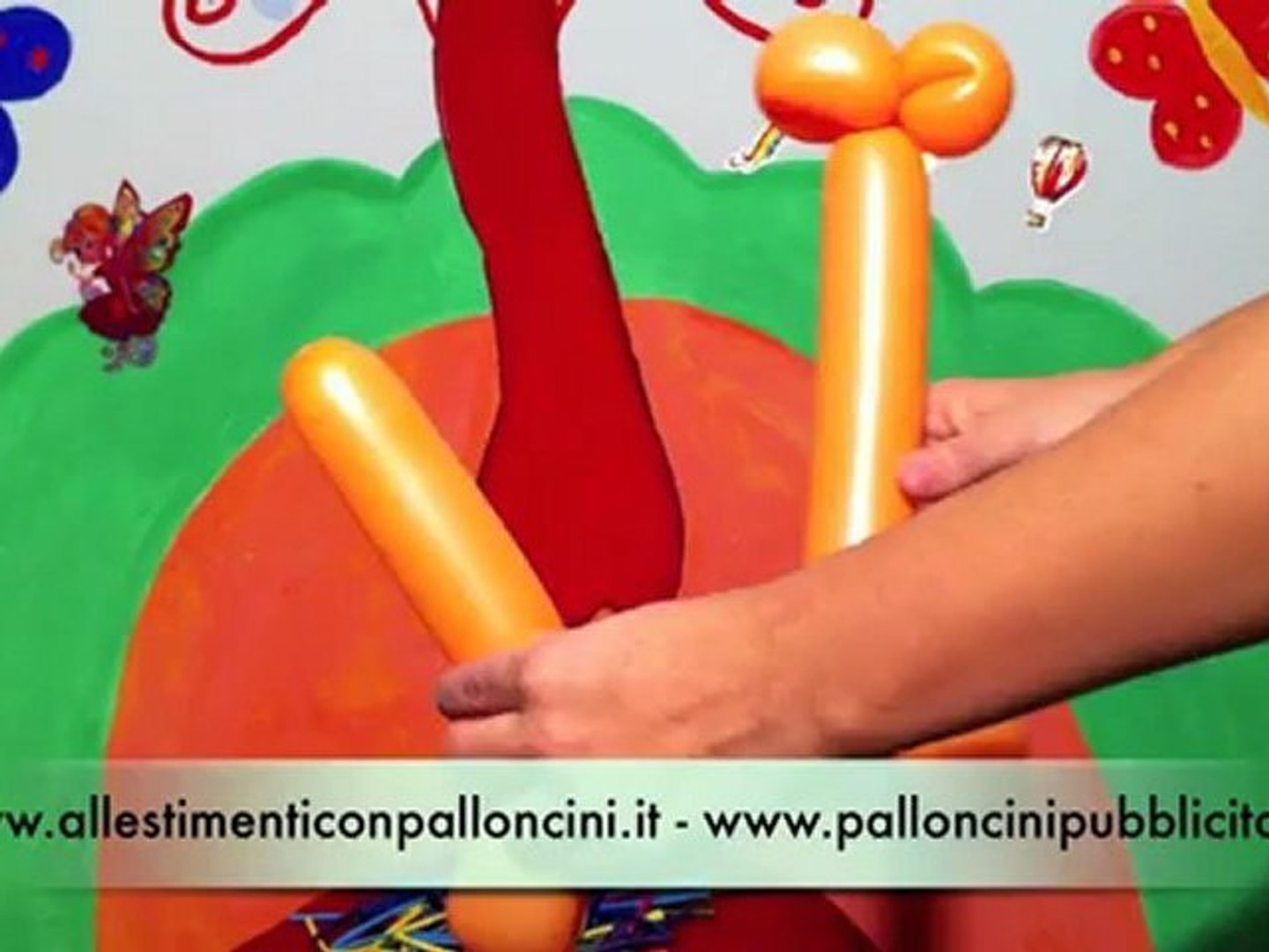 Balloon Art: come realizzare una giraffa con i palloncini modellabili -  Video Dailymotion