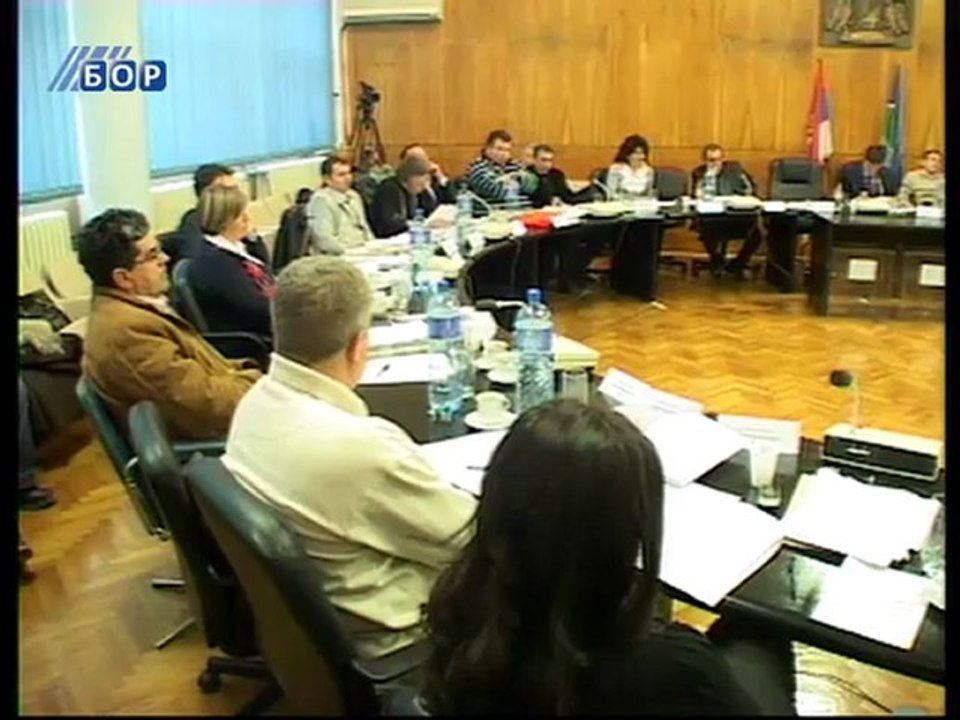Aktuelno, Sednica SO Bor, 24. novembar 2011.