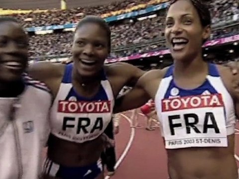 Paris 2003 : le sacre des relayeuses tricolores