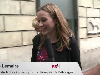 Axelle Lemaire: " On va faire le bilan des législatives"