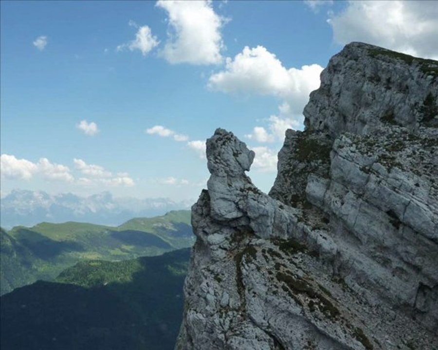 Traversée du Rocher du Playnet par le Pas Ernadant au Pas Morta (Vercors Est)