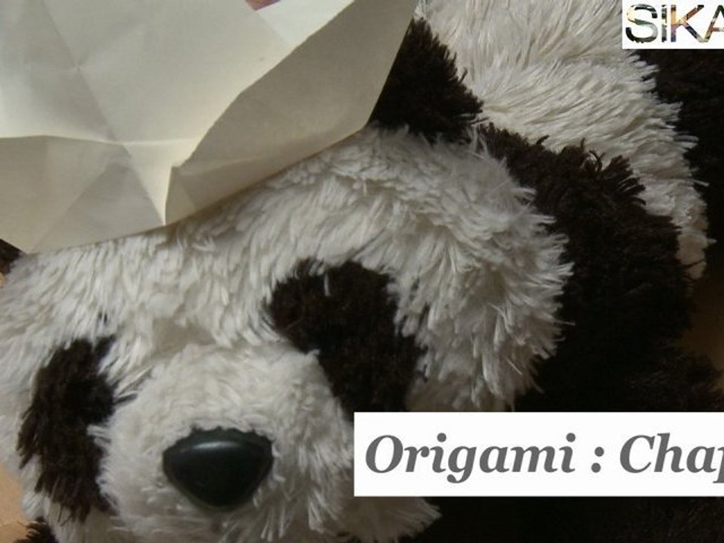 Origami : chapeau en papier - HD - Vidéo Dailymotion