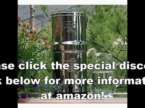 Best Buy Big Berkey Water Filter-2 Black Filters and 2 Pf-2 Fluoride Filters