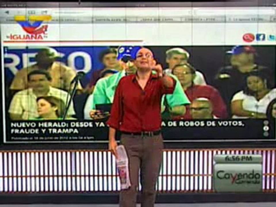 (VÍDEO) Cayendo y corriendo del día lunes, 18 de junio de 2012  1/3