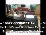 Best Buy Delta 19922-SSSD-DST Ashton Single Handle Pull-Down Kitchen Faucet with Soap Dispenser