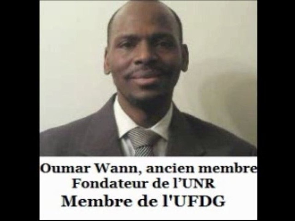 Interview d'Oumar WANN (UFDG) : «Bah Oury, vice-président de l'UFDG), il faut qu'il comprenne, que ce pays, on ne le laissera par faire ce qu'il veut, et ce qu'il entend faire»