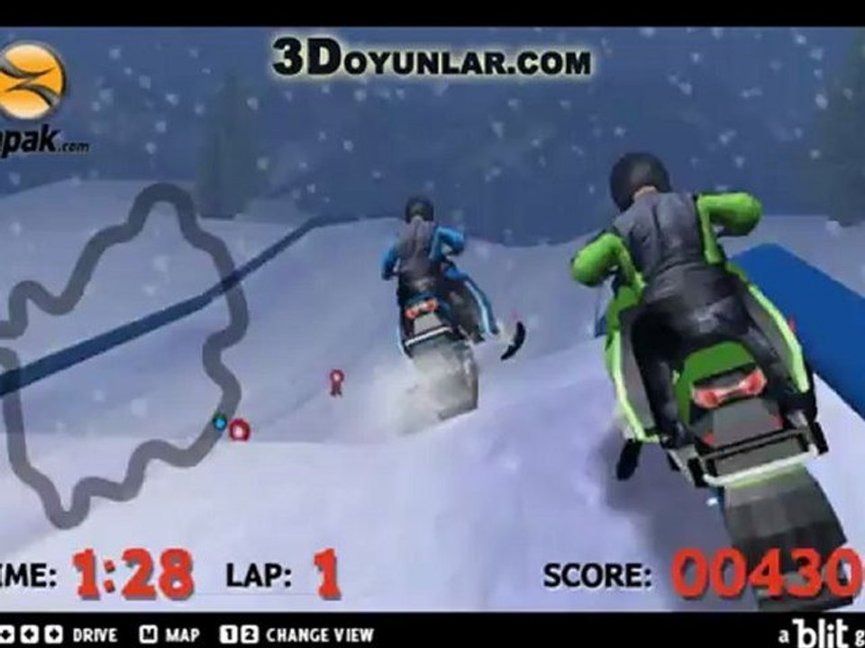 3d Kar Motoru Yarışı
