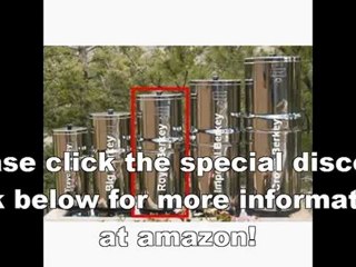 Buy Royal Berkey with 2 Black Filters and 2 PF-2 Fluoride Filters