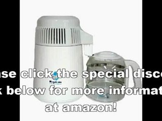 Best Water Distiller, Countertop, White Enamel, Glass Collection