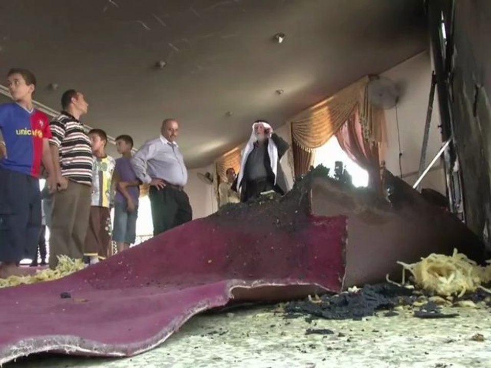 Mesquita é atacada na Cisjordânia