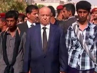 Funeral for Yemeni general killed by suicide bomber.