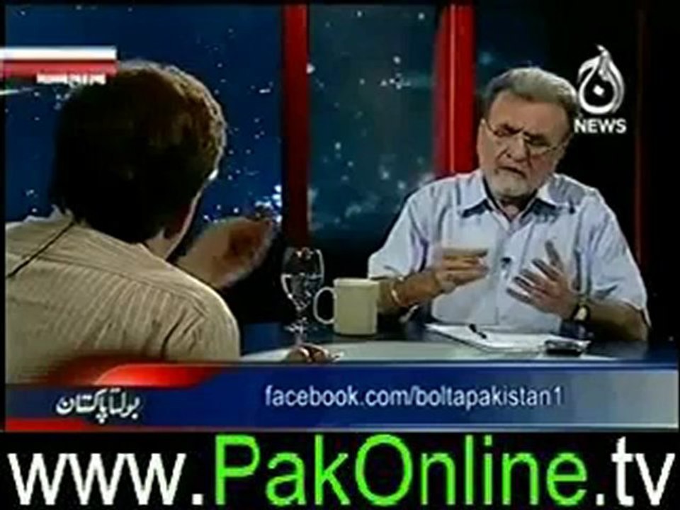 Bolta Pakistan on aaj news – 19th june 2012_4