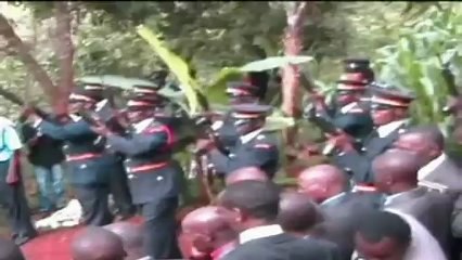 Crash victims burial