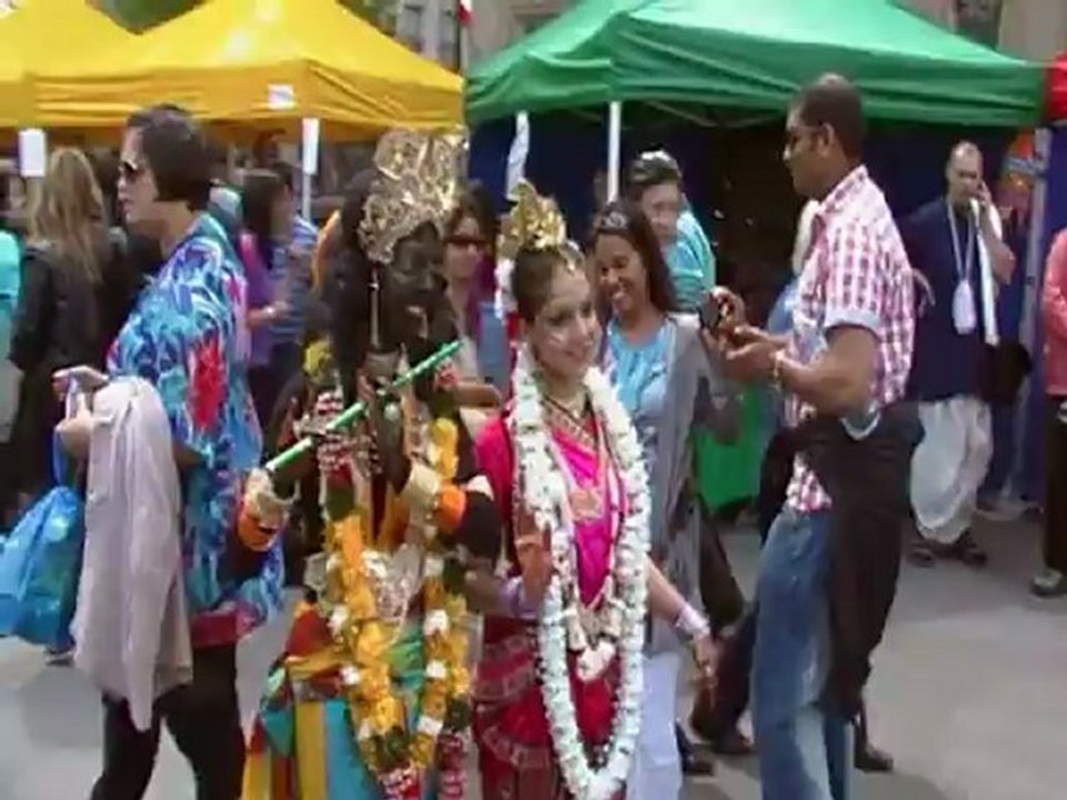 Festival Hare Khrisna London 17 juin 2012