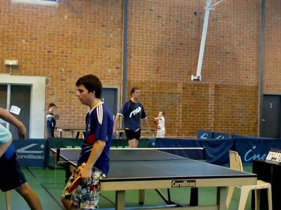 Tournoi interne 2012 Karine/Aurélien