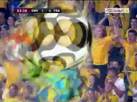 السويد 1 - 0 فرنسا '54 زلاتان إبراهيموفيتش