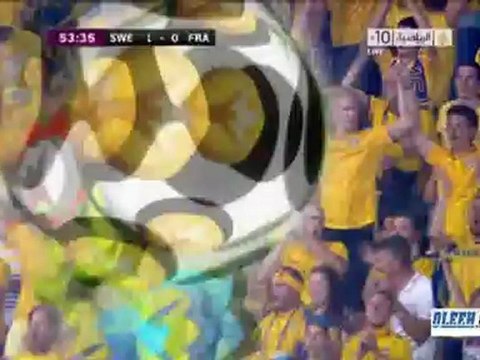 اهداف مباراة فرنسا - السويد