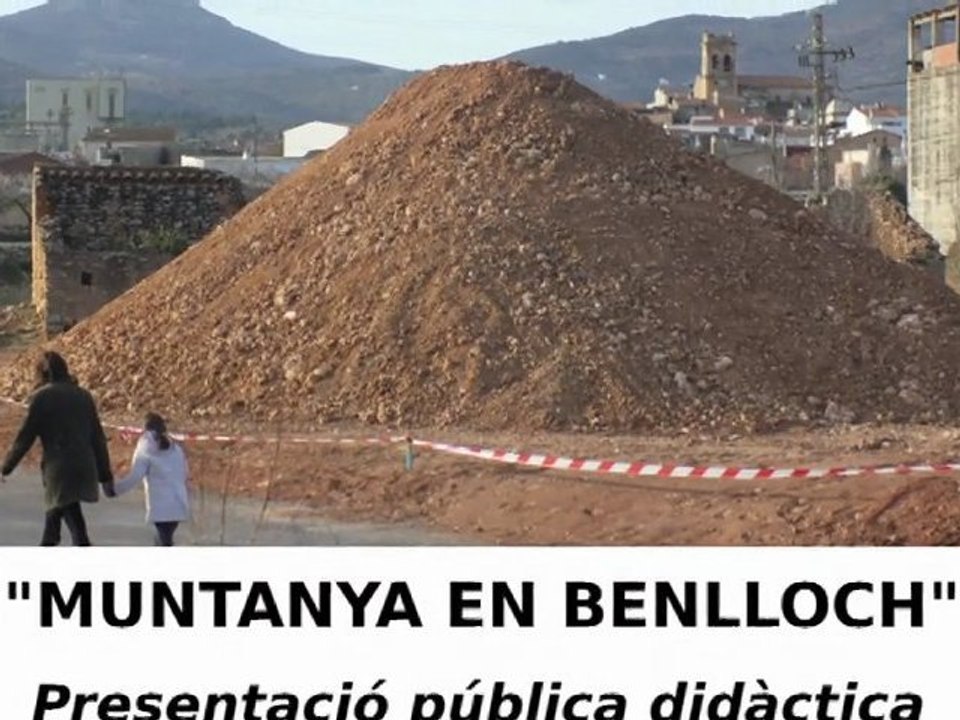 l'Espai d'Art Contemporani de Castelló explica "la muntanya de terra" de Benlloch
