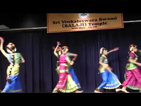 SRI VENKATESWARASWAMY TEMPLE: DANCEFEST 2012: PASUMARTHY SARMA'S THILLANA