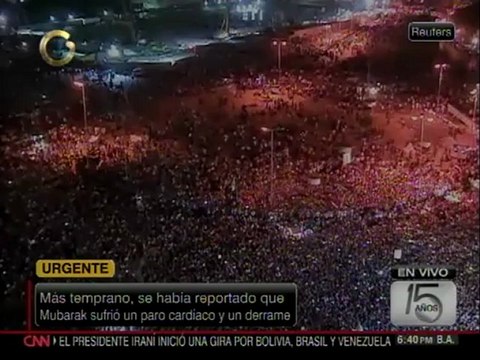 Expresidente egipcio Hosni Mubarak clínicamente muerto