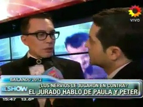 Ahora habló el jurado sobre Paula Chaves y Pedro Alfonso