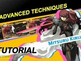 Persona 4 Arena - Tutorial #2: Advanced Techniques (2012) | HD