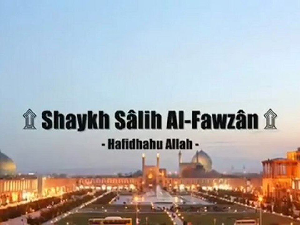 Les Chiites ne sont pas  nos Frères ! [Shaykh Salih Al-Fawzan]