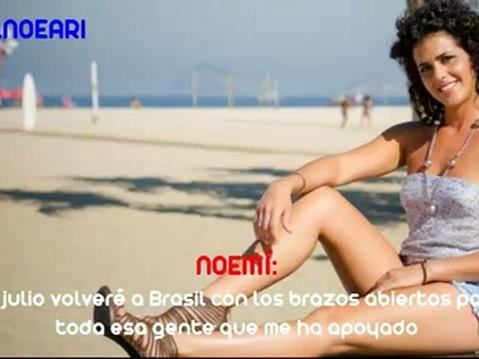 Entrevista a Noemi en Rádio Globo | Subtitulado