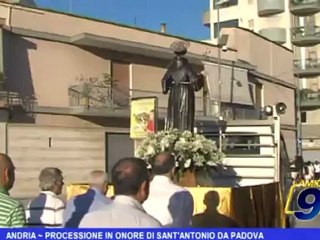 Andria | Processione in onore di Sant'Antonio da Padova