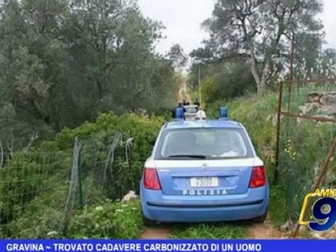 Gravina | Trovato cadavere carbonizzato di un uomo
