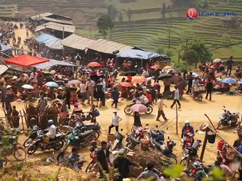 Marché multiethnique-Voyage au Vietnam, Trekking au Vietnam, Voyage de photo au Vietnam, séjours au Vietnam, hors des sentiers battus au Vietnam,Trek Vietnam, Voyage Vietnam
