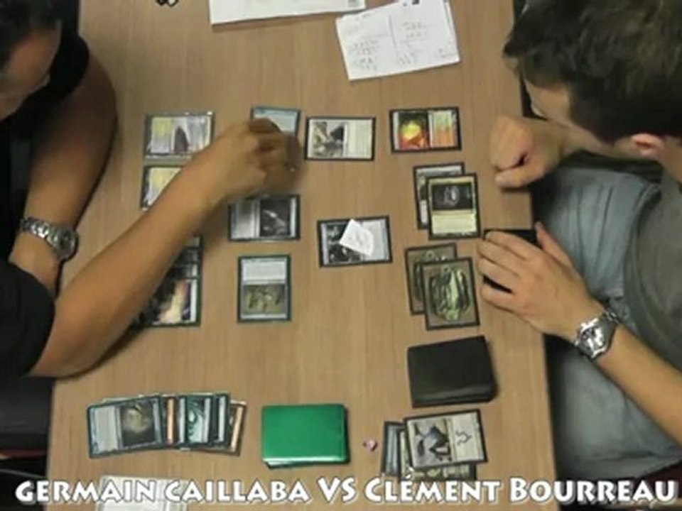 Demi-finale - Clément Bourreau (Naya Aggro) vs Germain Caillaba (UW Delver) Match 3