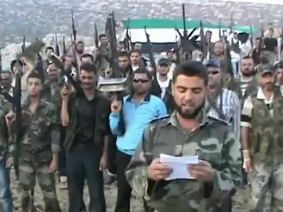 Syria فري برس ربف ادلب  جسر الشغور اعلان تشكيل كتيبة أم القرى Idlib