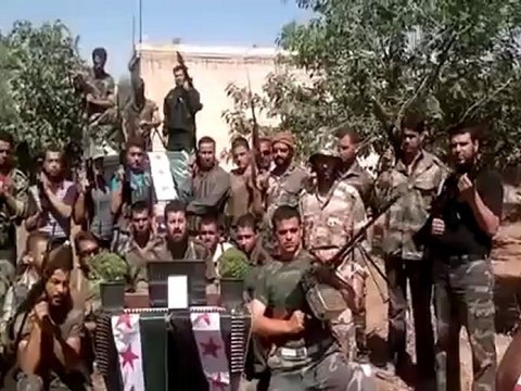 Syria فري برس ادلب جبل الزاوية الاعلان عن تشكيل سرية الهادي محمد وانضمامها لكتيبة عباد الرحمن Idlib