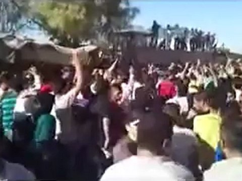 Syria فري برس حلب عرس الشهيد أحمد وضاح ستر ج10 19 06 2012 Aleppo