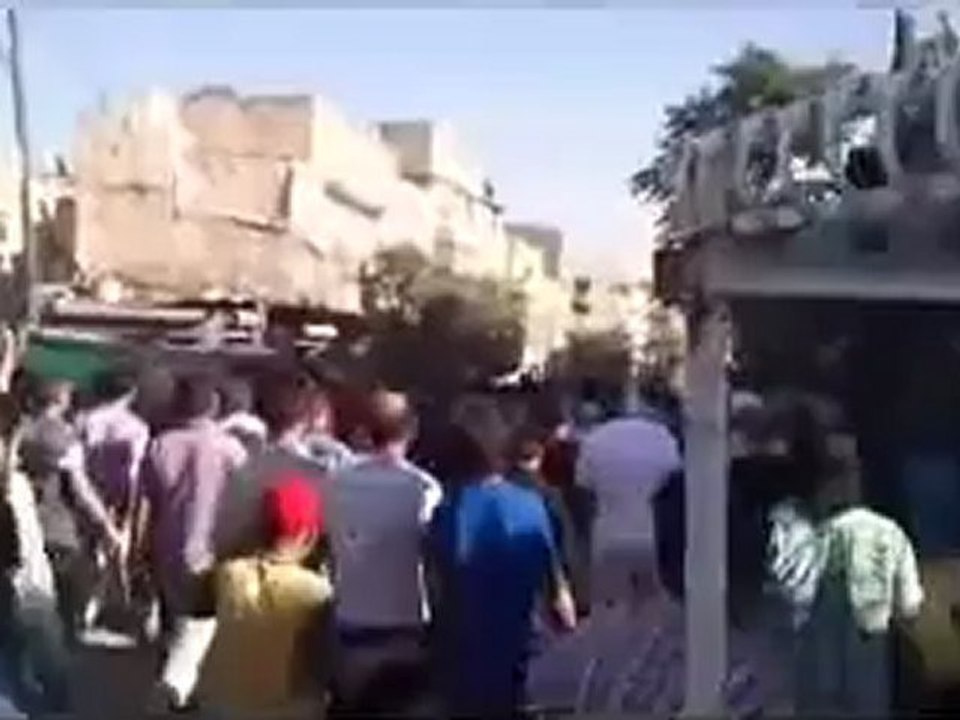 Syria فري برس حلب   عرس الشهيد أحمد وضاح ستر ج8 19 06 2012 Aleppo