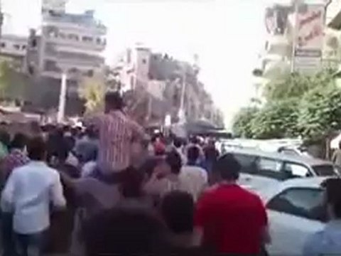 Syria فري برس حلب عرس الشهيد أحمد وضاح ستر ج7 19 06 2012 Aleppo