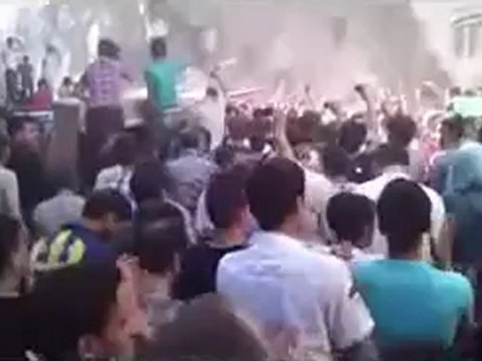 Syria فري برس حلب   عرس الشهيد أحمد وضاح ستر ج1 19 06 2012 Aleppo