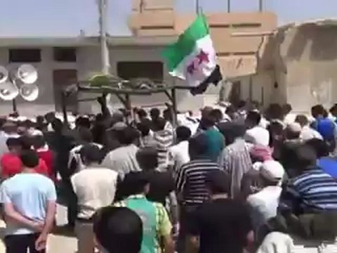 Syria فري برس ريف دمشق ضمير تشييع الشهيد خليفة عيد العيد 19 6 2012 ج2 Damascus